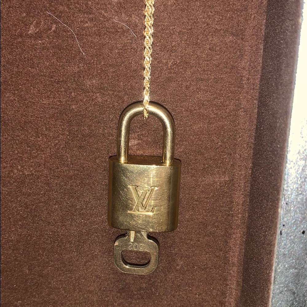 Louis Vuitton Lock Necklace